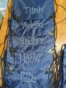 cinch sacks for team